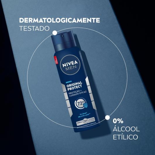 Desodorante Antitranspirante Aerossol Nivea Original Protect 150ml - Imagem em destaque