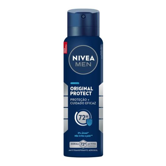 Desodorante Antitranspirante Aerossol Nivea Original Protect 150ml - Imagem em destaque