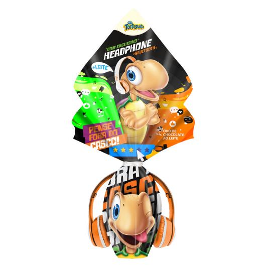 Ovo de Páscoa ao Leite Arcor Tortuguita 100g com Headphone Bluetooth - Imagem em destaque