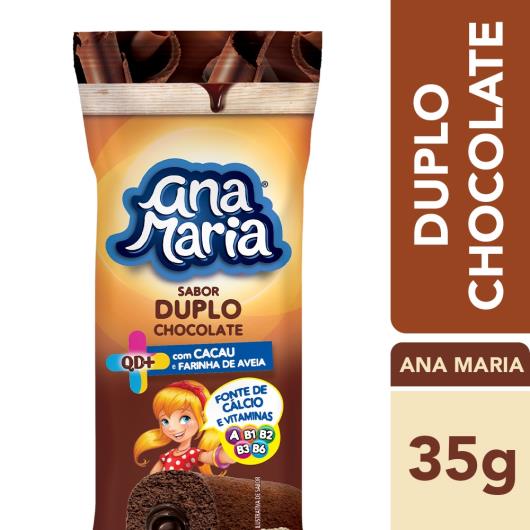 Bolo Ana Maria Duplo Chocolate 35g - Imagem em destaque