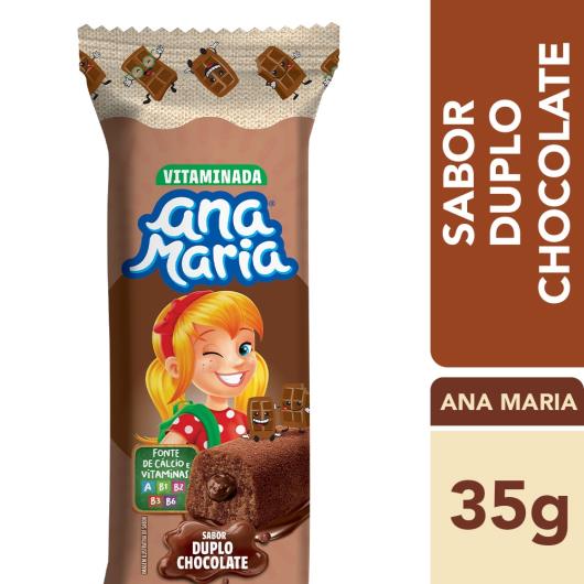 Bolo Ana Maria Duplo Chocolate 35g - Imagem em destaque