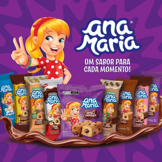 Bolo Ana Maria Duplo Chocolate 35g - Imagem em destaque