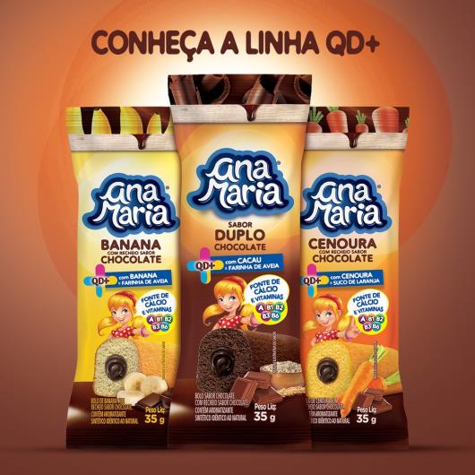 Bolo Ana Maria Duplo Chocolate 35g - Imagem em destaque