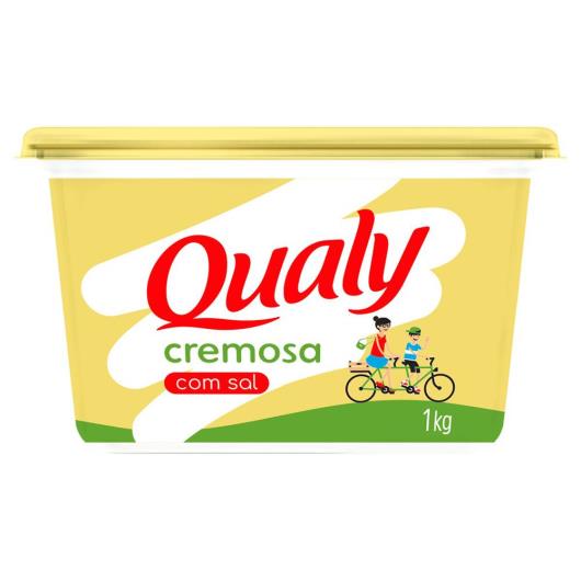 Margarina cremosa com sal Qualy pote 1kg - Imagem em destaque