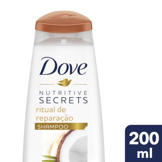 Shampoo Dove Nutritive Secrets Ritual de Reparação 200ml - Imagem em destaque