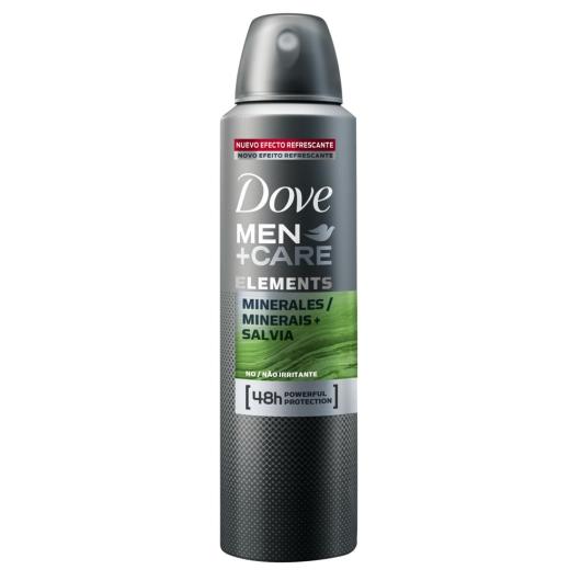 Desodorante Antitranspirante Aerosol Dove Men+Care Minerais + Sálvia 150ml - Imagem em destaque