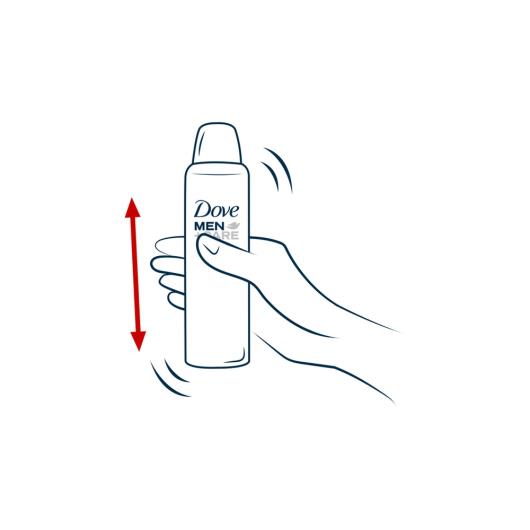 Desodorante Antitranspirante Aerosol Dove Men+Care Talco Mineral+Sandalo 150ml - Imagem em destaque