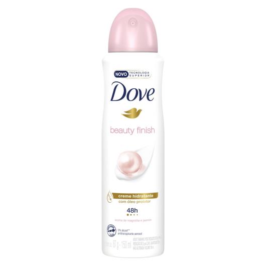 Desodorante Antitranspirante Aerosol Dove Beauty Finish 150ml - Imagem em destaque