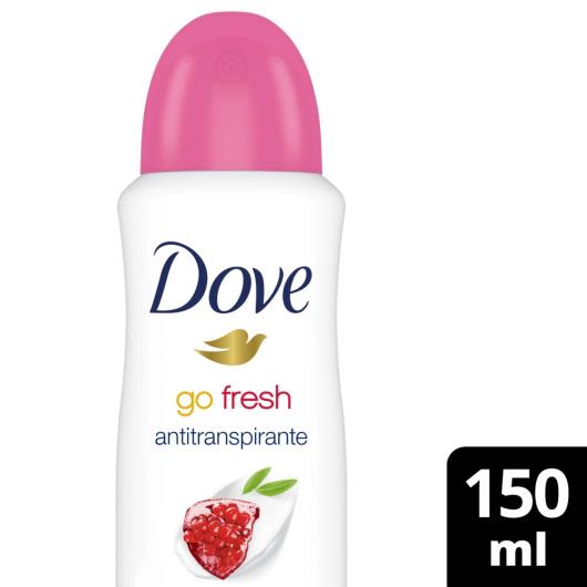 Desodorante Antitranspirante Aerosol Dove Go Fresh Romã e Verbena 150ml - Imagem em destaque