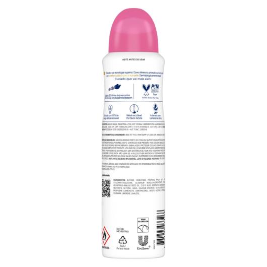 Desodorante Antitranspirante Aerosol Dove Go Fresh Romã e Verbena 150ml - Imagem em destaque
