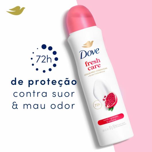 Desodorante Antitranspirante Aerosol Dove Go Fresh Romã e Verbena 150ml - Imagem em destaque