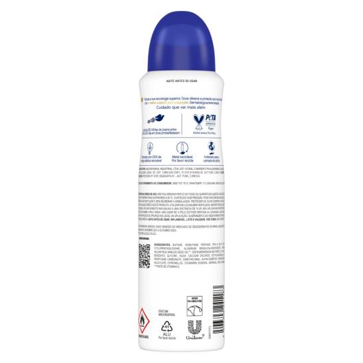 Desodorante Antitranspirante Aerosol Dove Original 150ml - Imagem em destaque