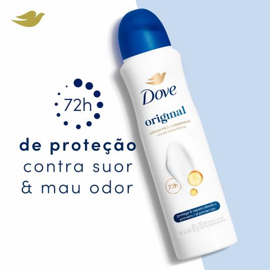 Desodorante Antitranspirante Aerosol Dove Original 150ml - Imagem em destaque