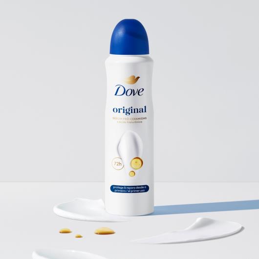 Desodorante Antitranspirante Aerosol Dove Original 150ml - Imagem em destaque