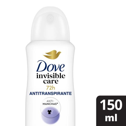 Desodorante Antitranspirante Aerosol Dove Invisible Dry 150ml - Imagem em destaque
