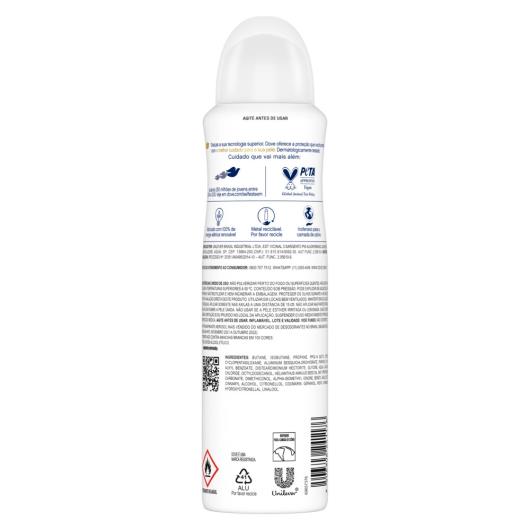 Desodorante Antitranspirante Aerosol Dove Invisible Dry 150ml - Imagem em destaque