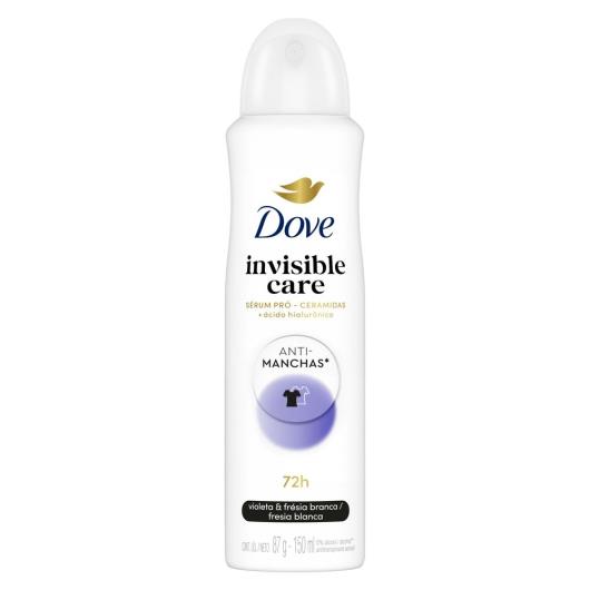 Desodorante Antitranspirante Aerosol Dove Invisible Dry 150ml - Imagem em destaque