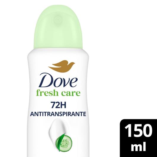 Antitranspirante Aerossol Pepino & Chá Dove Fresh Care 150ml - Imagem em destaque