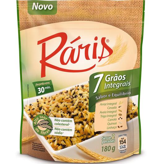 Arroz Ráris 7 Grãos Integral 180g - Imagem em destaque