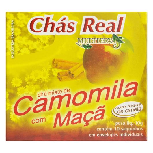 Chá Camomila com Maçã Real Multiervas Caixa 10g 10 Unidades - Imagem em destaque