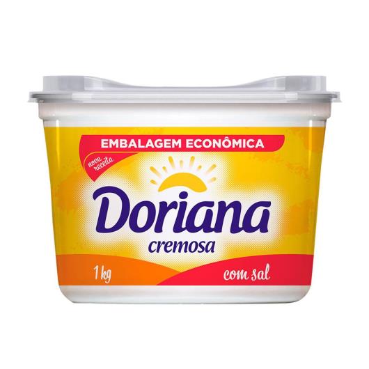 Margarina cremosa com sal Doriana 1kg - Imagem em destaque