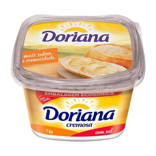 Margarina cremosa com sal Doriana 1kg - Imagem em destaque