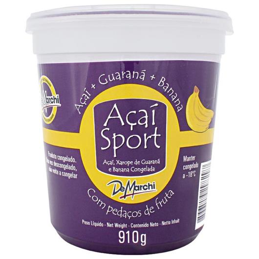 Açaí Sport De Marchi com pedaços de banana 910g - Imagem em destaque