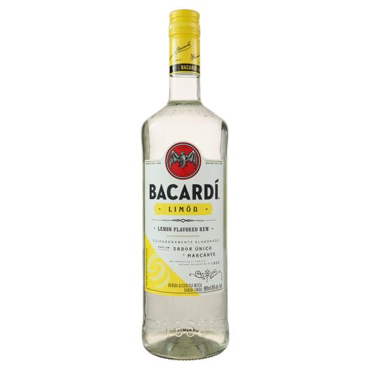 Rum Nacional Flavored Limón Bacardi Garrafa 980ml - Imagem em destaque