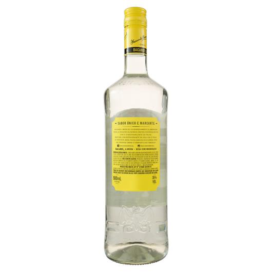 Rum Nacional Flavored Limón Bacardi Garrafa 980ml - Imagem em destaque