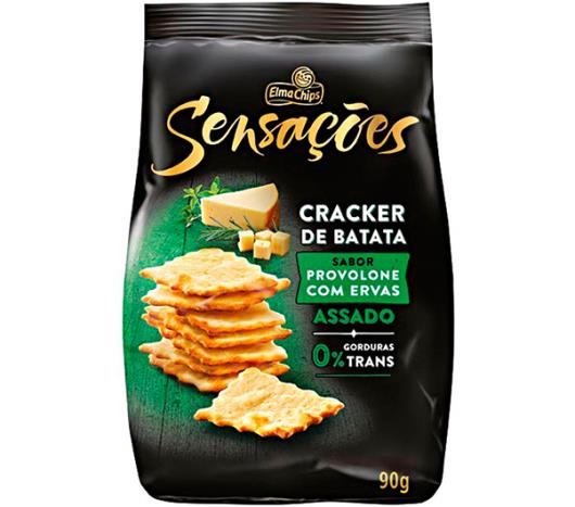 Snack batata provolone com ervas Sensações Elma chips 90g - Imagem em destaque