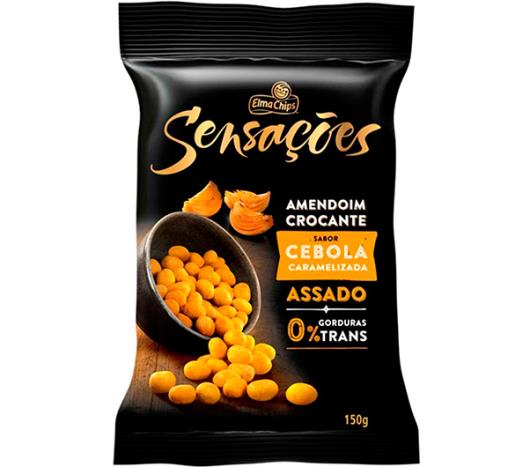 Amendoim crocante cebola caramelizada Sensações Elma chips 150g - Imagem em destaque