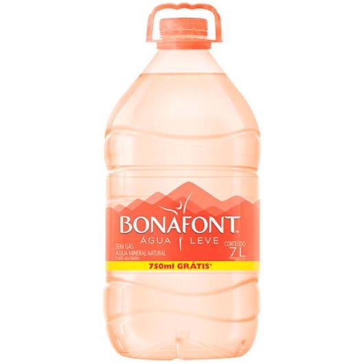 Água Mineral Bonafont Galão 7L Grátis 750ml - Imagem em destaque