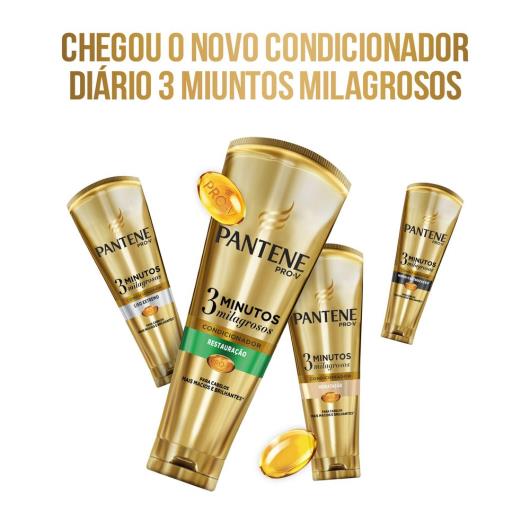 Condicionador Pantene Pro-V 3 Minutos Milagrosos hidro-cauterização 170ml - Imagem em destaque