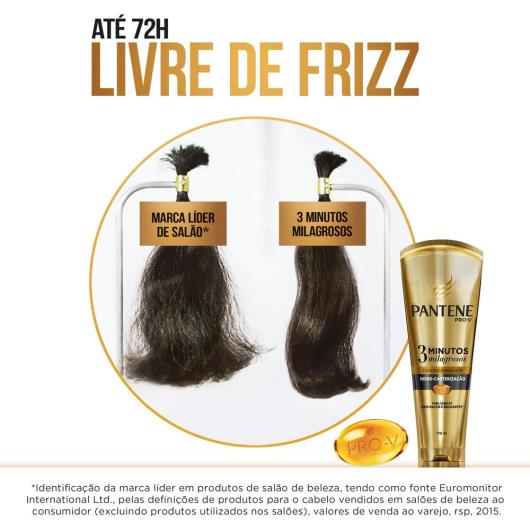 Condicionador Pantene Pro-V 3 Minutos Milagrosos hidro-cauterização 170ml - Imagem em destaque