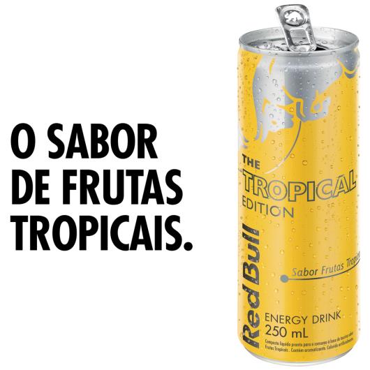 Energético Red Bull Energy Drink Tropical 250 ml - Imagem em destaque