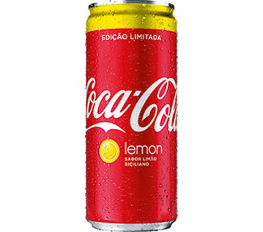 Refrigerante limão Coca Cola lata 310ml - Imagem em destaque