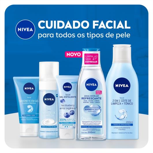 NIVEA Água Micelar Solução de Limpeza 7 em 1 200ml - Imagem em destaque