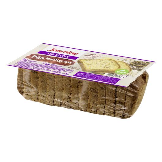 Pão de Sanduíche Multigrãos sem Glúten Jasmine Pacote 350g - Imagem em destaque