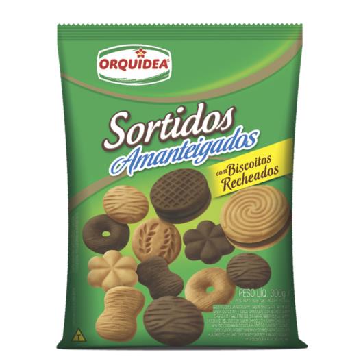 Biscoito sortidos amanteigados Orquídea 300g - Imagem em destaque