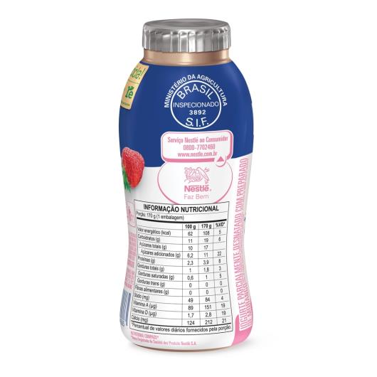 Iogurte de Morango Nestlé 170g - Imagem em destaque