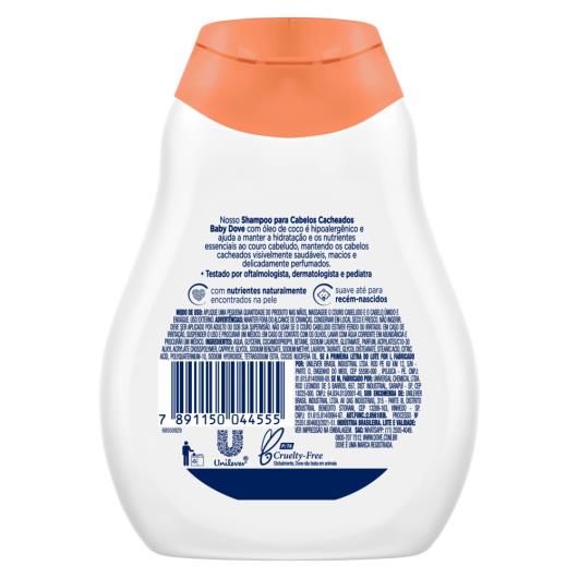 Shampoo Baby Dove para Cabelos Cacheados 200ml - Imagem em destaque