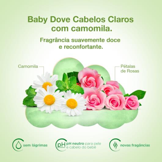 Shampoo Baby Dove para Cabelos Claros 200ml - Imagem em destaque