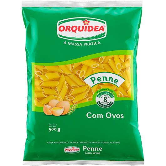 Macarrão de Sêmola com Ovos Penne Orquídea 500g - Imagem em destaque