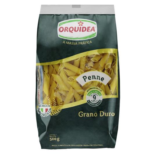 Macarrão de Sêmola Grano Duro Penne Orquídea Pacote 500g - Imagem em destaque