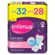 Absorvente noturno extra proteção com aba Intimus Leve 32  Pague 28 unidades - Imagem 1577905.jpg em miniatúra