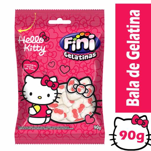 Bala de gelatina Hello Kitty Fini 90g - Imagem em destaque