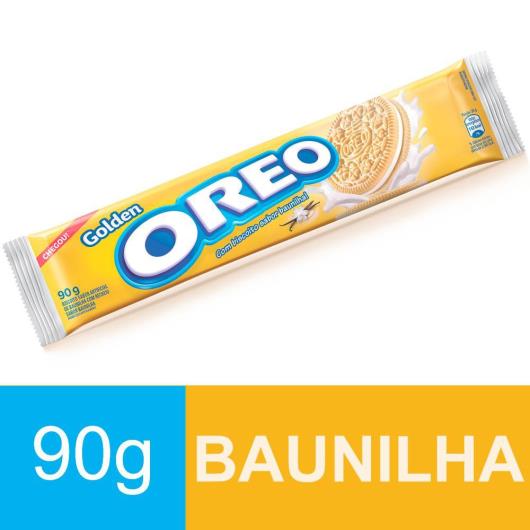 Biscoito baunilha Golden Oreo 90g - Imagem em destaque