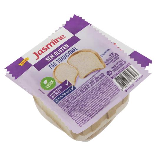 Pão de Sanduíche Tradicional sem Glúten Jasmine Pacote 175g - Imagem em destaque