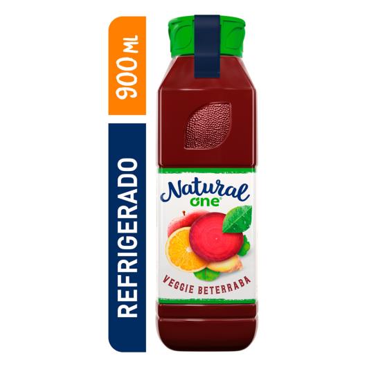 Suco Veggie Beterraba Natural One Refrigerado Garrafa 900ml - Imagem em destaque