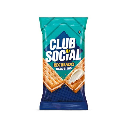 Biscoito Salgado Club Social Recheado Requeijao Multipack 106g - Imagem em destaque